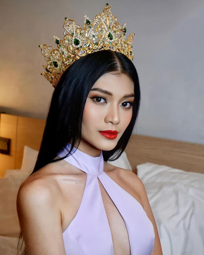 Miss Grand Myanmar 2023 lấy lòng 'chủ nhà' Việt Nam bằng áo dài: Mr Nawat liệu có vui? Ảnh 5