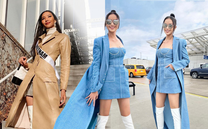 Hoa hậu Ngọc Châu 'xin vía' Hoàng Thuỳ: biến đường phố thành sàn diễn thời trang Ảnh 2