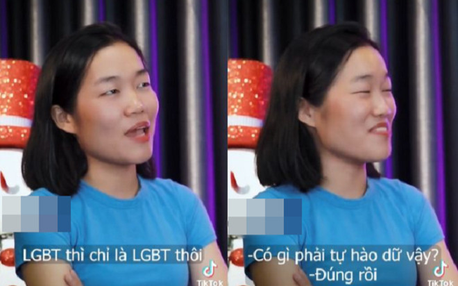 TikToker Lê Thụy gây tranh cãi với phát ngôn: 'LGBT có gì đâu mà tự hào dữ vậy?' Ảnh 2