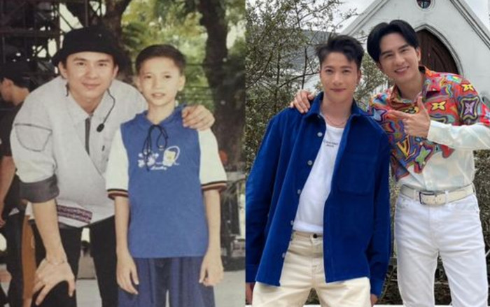 Netizen thích thú trước khoảnh khắc 'bỏ quên thời gian' của Đan Trường bên cạnh S.T Sơn Thạch sau 23 năm Ảnh 2