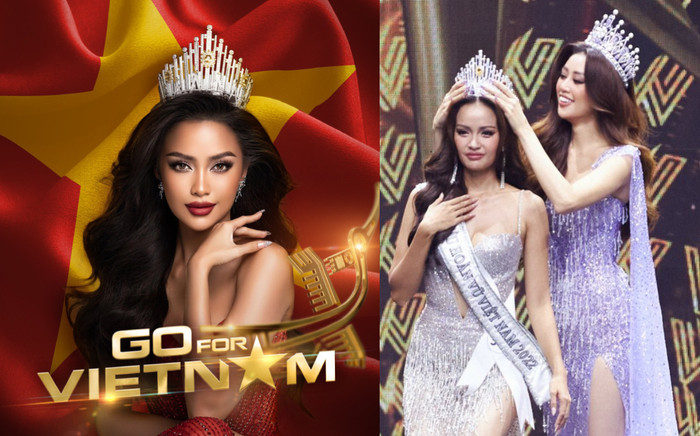 Khánh Vân, Kim Duyên cùng hàng loạt sao Việt phủ sắc đỏ, ủng hộ Ngọc Châu tại Miss Universe 2022 Ảnh 2