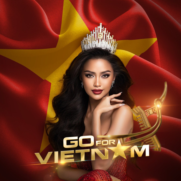 Khánh Vân, Kim Duyên cùng hàng loạt sao việt phủ sắc đỏ, ủng hộ Ngọc Châu tại Miss Universe 2022 Ảnh 2