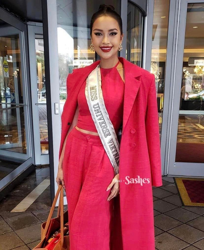 Ngọc Châu nhận sash Việt Nam, được chuyên gia tại Miss Universe trang điểm và làm tóc cực 'chặt chém' Ảnh 1