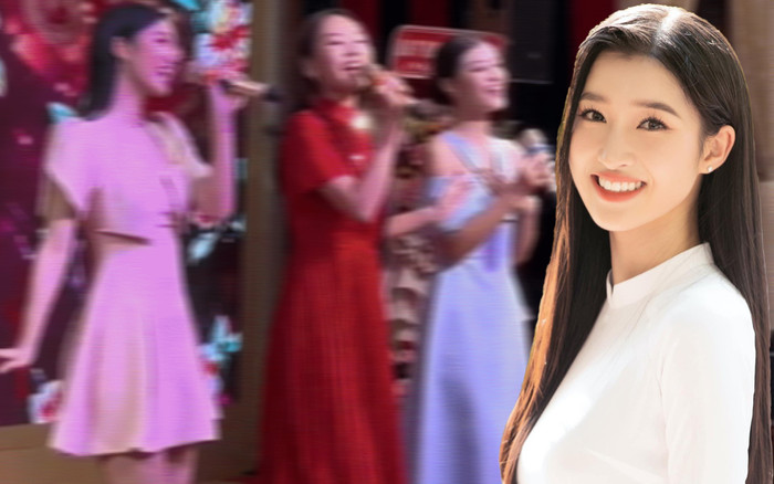 Biểu diễn cùng LONA Kiều Loan và Mai Phương, Á hậu Phương Nhi khiến fan xuýt xoa trước giọng hát Ảnh 2