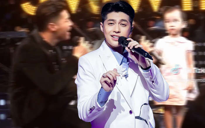 Noo Phước Thịnh bị fan nhí 'lườm liếc' trong lúc hát, dân mạng: 'Lớn lên xem lại chắc tiếc đứt ruột' Ảnh 2
