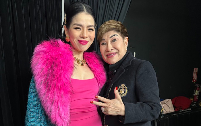 Đứng chung khung hình với vợ cũ Đàm Vĩnh Hưng, nhan sắc tuổi 40 của Lệ Quyên ra sao? Ảnh 2