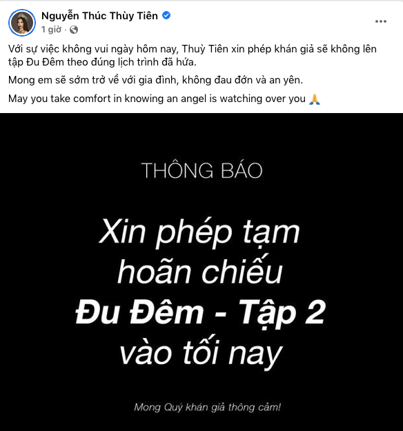 Chia sẻ của Hoa hậu Thùy Tiên sau thông tin bé trai 10 tuổi rơi xuống trụ bê tông sâu 35m tử vong.