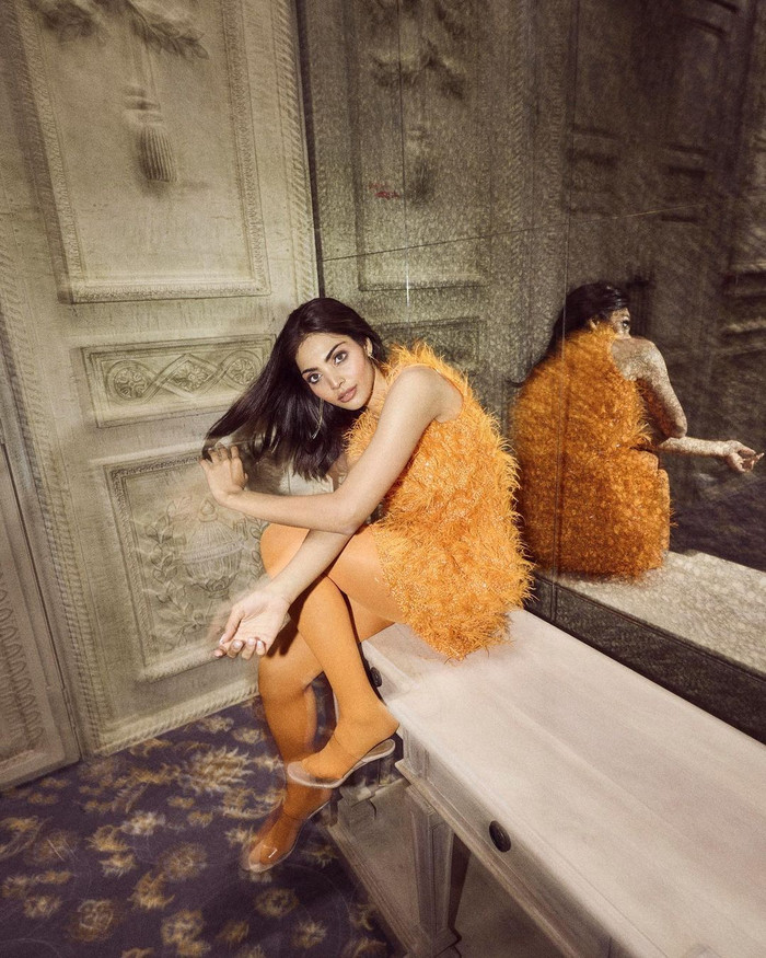 Hình ảnh của Divita Rai khi còn ở trong nước không được đánh giá cao.