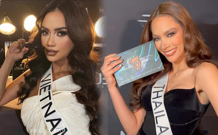Miss Universe 2022: Đại diện Thái Lan bị đèn flash hại đến mất chân mày, nhìn lại Ngọc Châu thấy tự hào Ảnh 2