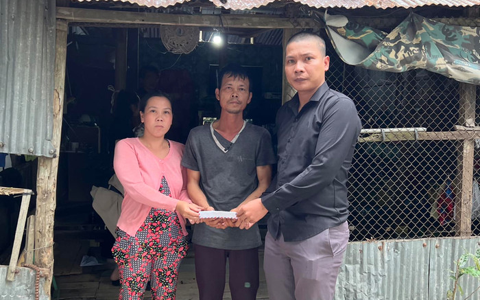 Lộc Fuho tìm về Đồng Tháp để chia buồn cùng gia đình bé 10 tuổi rơi vào trụ bê tông sâu 35 mét Ảnh 2