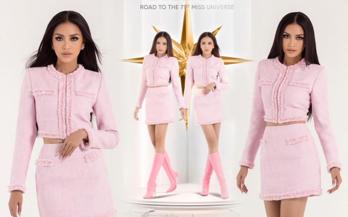 Ngọc Châu hạ gục fan Miss Universe với visual búp bê barbie: Ngọt ngào đến mấy cũng không bằng Châu Ảnh 2