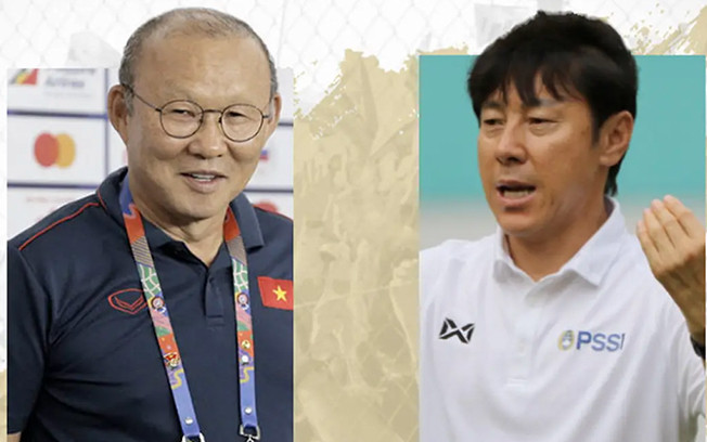 Ông Park và HLV Shin Tae Yong không bắt tay nhau Ảnh 2