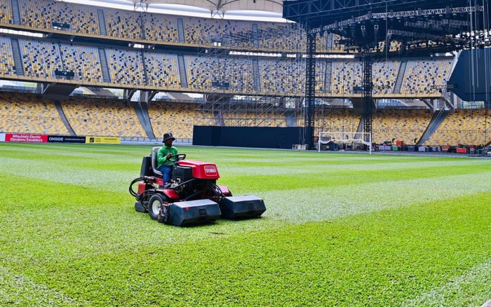 Giữa vụ sân Mỹ Đình bị chê như 'ruộng lầy', Thái Lan khoe cỏ xanh ở sân Bukit Jalil Ảnh 2