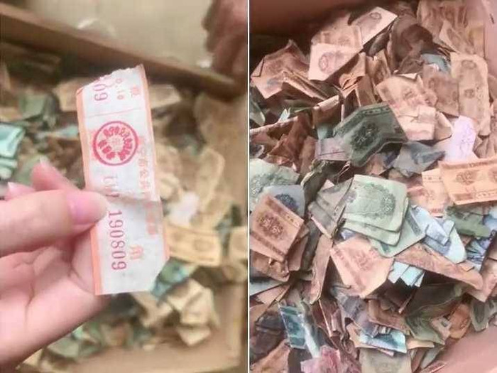 'Kho báu' sau khi người phụ nữ cạy tủ và tìm thấy 