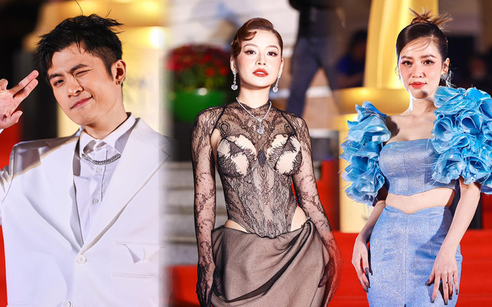 Thảm đỏ Ngôi Sao Xanh 2022: Chi Pu gây nhức mắt, Puka 'lơ đẹp' Gin Tuấn Kiệt Ảnh 2