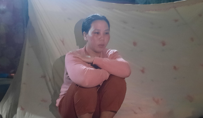 Kể từ khi hay tin con gặp nạn, chị Linh nhiều đêm thức trắng