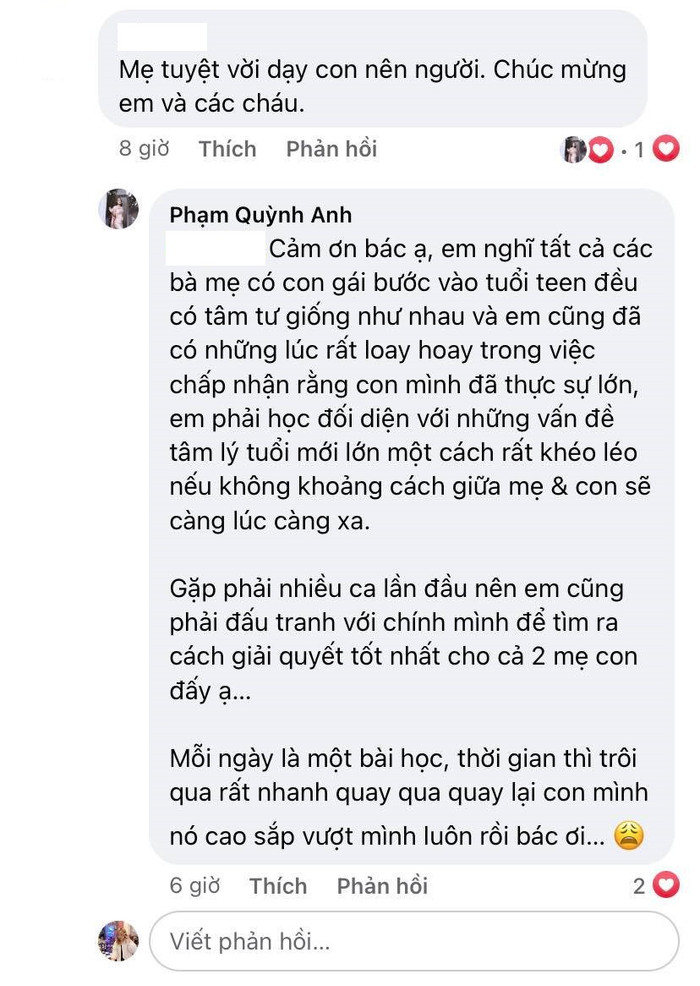 Phạm Quỳnh Anh 'chơi lớn' đưa con đi xem Blackpink ở Thái, từng 'đấu tranh' với ái nữ bước vào tuổi teen Ảnh 4