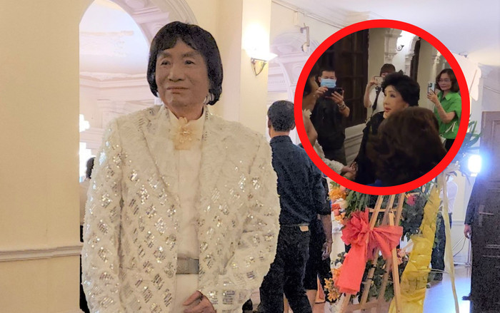 Dàn nghệ sĩ gạo cội tay bắt mặt mừng cùng hát 'Con bướm Xuân' khuấy động không khí lễ trao giải Mai Vàng Ảnh 2