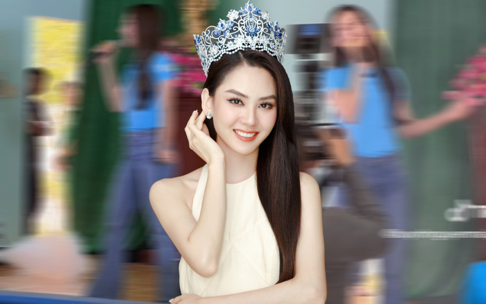 Hậu bị chỉ trích vì ngậm kẹo nhảy múa, Hoa hậu Mai Phương 'kín bưng' khi hát nhạc Mỹ Tâm Ảnh 2