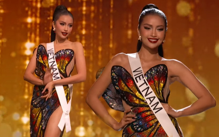 Bán kết Miss Universe: 'Hiệu ứng của bướm' phát sáng hào quang cùng Ngọc Châu thực hiện giấc mơ Hoàn vũ Ảnh 2