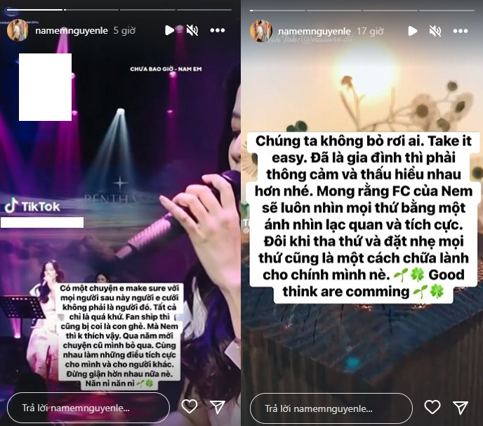 Story của người đẹp nhận được sự tán thưởng nồng nhiệt từ phía FC và đông đảo khán giả