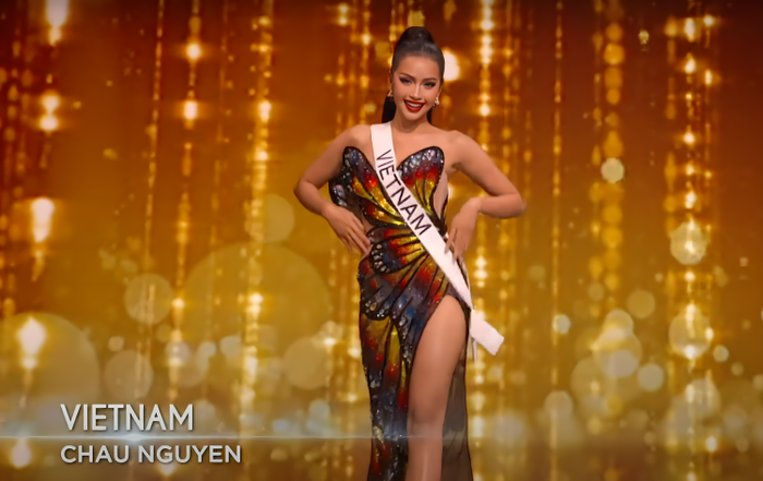 Ngọc Châu 'tiễn bay' dàn mỹ nhân Châu Á với son đỏ, chiếm trọn hào quang tại bán kết Miss Universe Ảnh 2