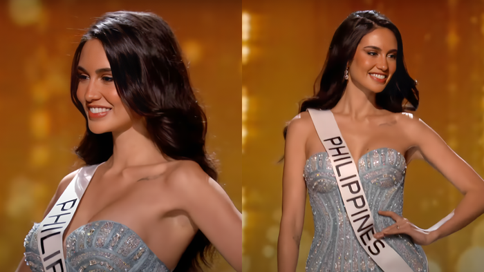 Ngọc Châu 'tiễn bay' dàn mỹ nhân Châu Á với son đỏ, chiếm trọn hào quang tại bán kết Miss Universe Ảnh 4