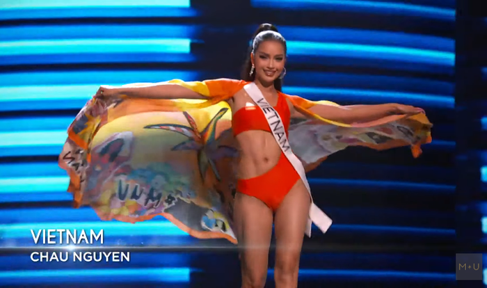 Hoa hậu Ngọc Châu đã có những màn trình diễn bốc lửa trên sân khấu của Miss Universe 2022.&nbsp;