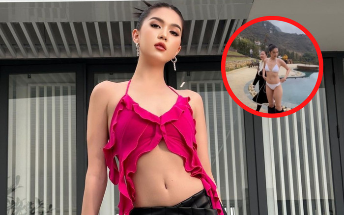 Ngọc Trinh diện bikini mỏng manh, tự hào khoe khả năng chịu lạnh 'thấu xương' Ảnh 2