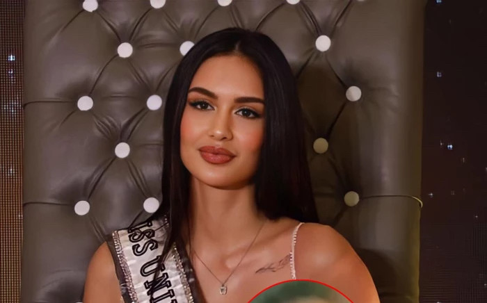 Miss Universe Philippines xuất hiện đầy căng thẳng, sụt giảm phong độ sau khi lộ quá khứ bê bối Ảnh 2