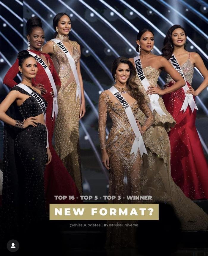 Format mới của Miss Universe: Bỏ qua bước chọn Top 10, lo lắng cho 1 suất vào Top 5 của Ngọc Châu? Ảnh 1