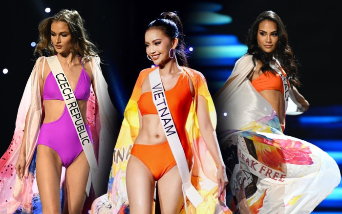 10 chiếc áo choàng đẹp nhất bán kết Miss Universe: Dream Of Vietnam của Ngọc Châu quá đỉnh Ảnh 2