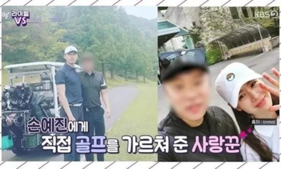 Cặp đôi còn nhờ tay golf chuyên nghiệp Lim Jin Han làm huấn luyện viên để chơi golf thuần thục hơn