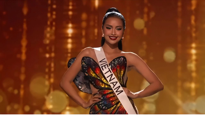Ngọc Châu được nhận xét đã làm quá tốt ở đêm Bán kết Miss Universe 2022.&nbsp;