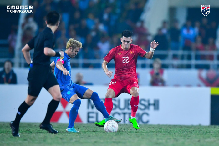 Việt Nam và Thái Lan hoà 2-2 ở lượt đi.