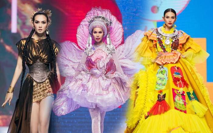 Võ Hoàng Yến - Anh Thư - Hà Anh: Bộ 3 siêu mẫu 8X lẫy lừng so kè catwalk 'kẻ 8 lạng người nửa cân' Ảnh 2