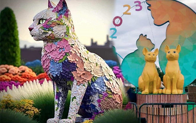 Ninh Thuận lộ diện linh vật mèo, netizen 'quay xe' truy tìm nguồn gốc 'hoa hậu mèo' xôn xao trước đó Ảnh 2