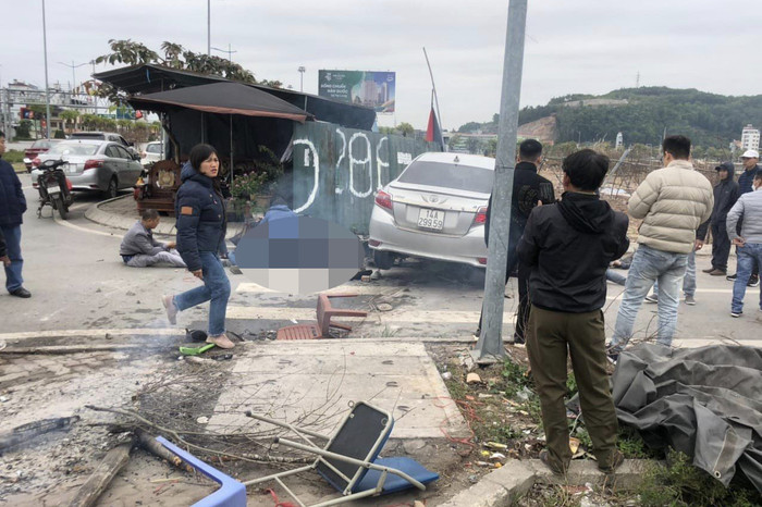 Hiện trường vụ việc. Ảnh: VietNamNet