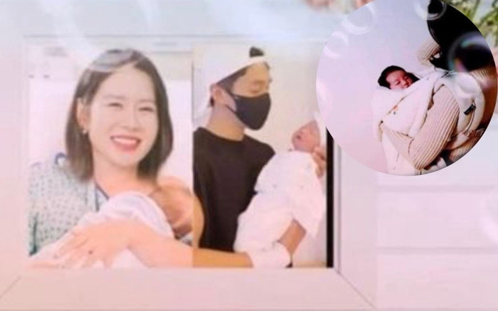 Lộ khoảnh khắc hiếm hoi cận mặt quý tử nhà Hyun Bin - Son Ye Jin Ảnh 2