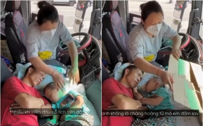 Vợ làm điều này khi chồng con ngủ, netizen nói: 'Vợ đẹp chỉ hãnh diện vài năm, hiểu chuyện ấm áp cả đời' Ảnh 2