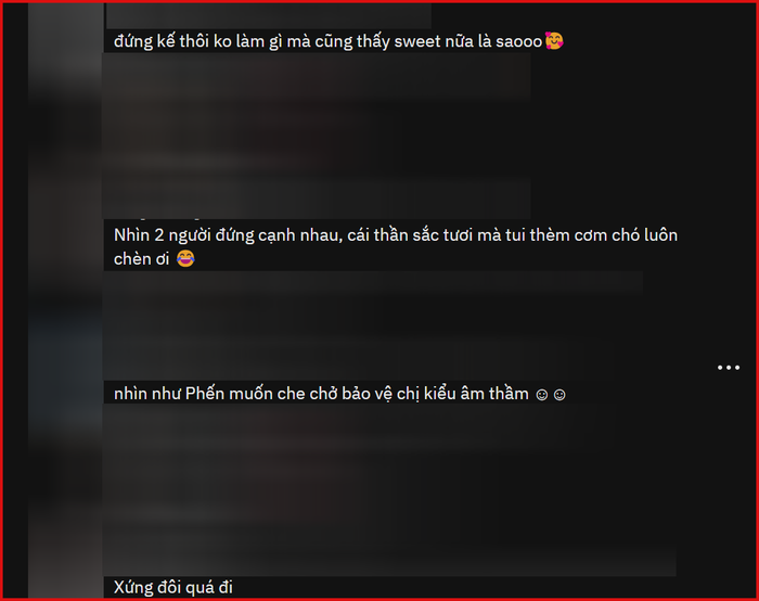 Cả hai thường xuyên nhận được nhiều lời khen về sự xứng đôi mỗi khi xuất hiện bên cạnh nhau. 