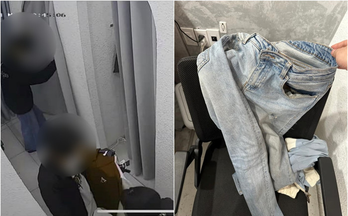 Bán hàng cận Tết, shop quần áo điên đầu vì khách vào mặc quần mới đi mất bỏ lại chiếc quần cũ nát Ảnh 2