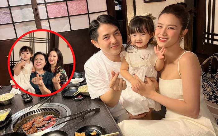 Ba thế hệ gia đình nhà chồng Đông Nhi đều 'đẹp không tỳ vết' Ảnh 2