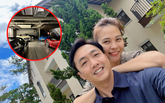 Cường Đô La Đàm Thu Trang khéo khoe không gian sống, 'choáng ngợp' với loạt siêu xe đắt đỏ Ảnh 2