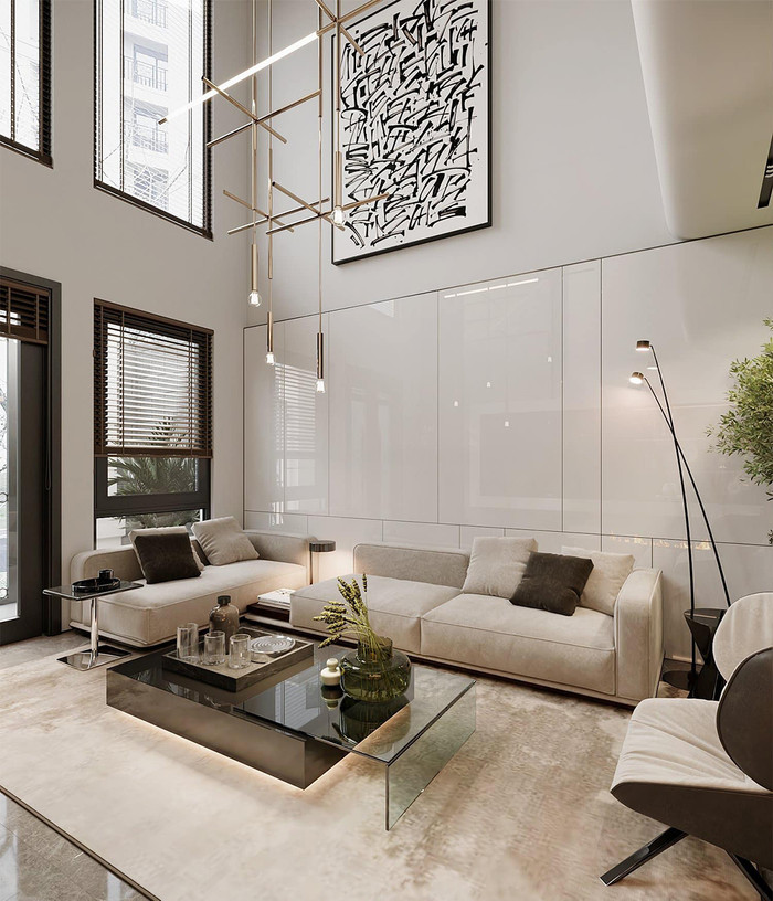 Bản phối thiết kế mà món quà Lương Thế Thành - Thúy Diễm dành tặng cho bố mẹ.