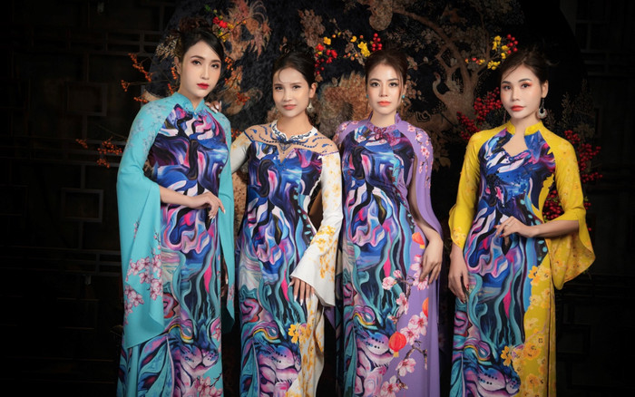 Bộ sưu tập áo dài gây 'chấn động' làng mốt Việt dịp cuối năm Ảnh 2