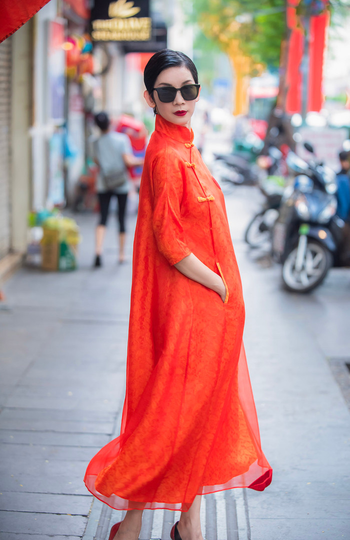 Siêu mẫu Xuân Lan.