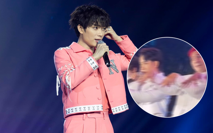 Biểu diễn cực sung trên sân khấu, thế nhưng Trúc Nhân vẫn phải 'chào thua' trước nam dancer Ảnh 2