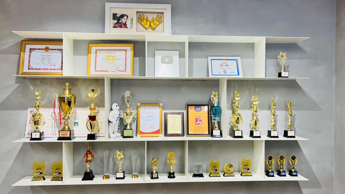 Loạt giải thưởng bao gồm huân chương, bằng khen, cúp vàng.... của cả hai khiến dân tình không khỏi 'choáng ngợp'