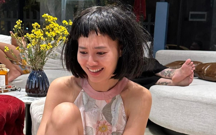 Ninh Dương Lan Ngọc 'phá tan' hình tượng 'ngọc nữ' vào ngày đầu năm bằng kiểu tóc ngố tàu Ảnh 2